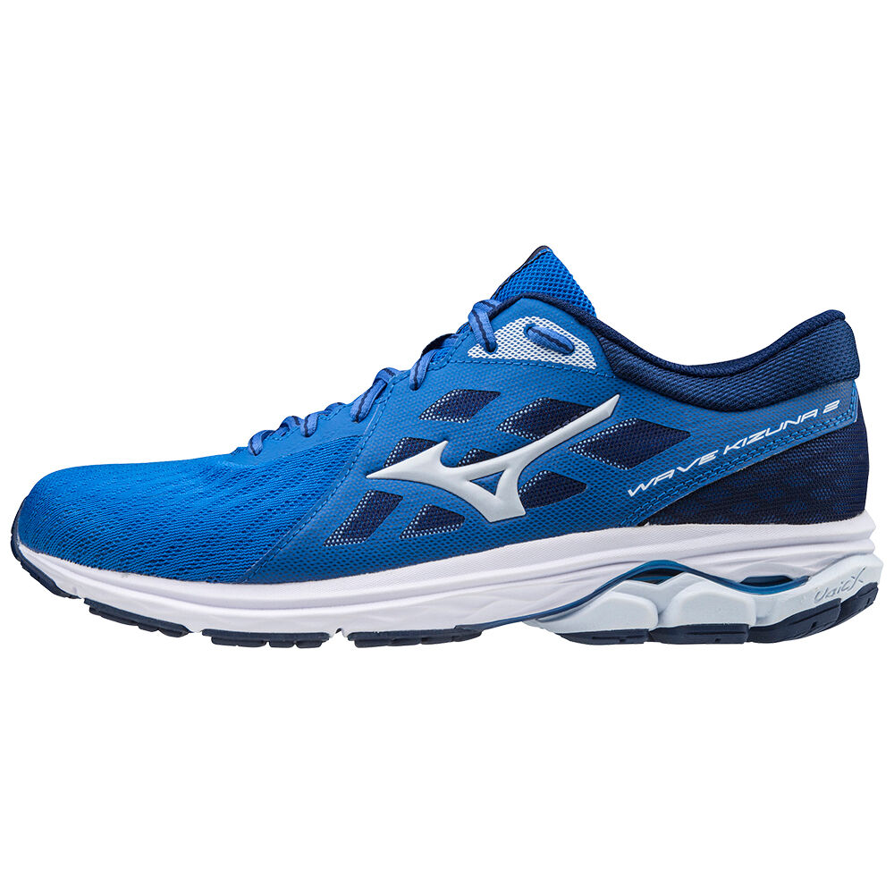 Mens Mizuno Wave Kizuna 2 Running Shoes Blue Philippines (ZOKTJQ326)